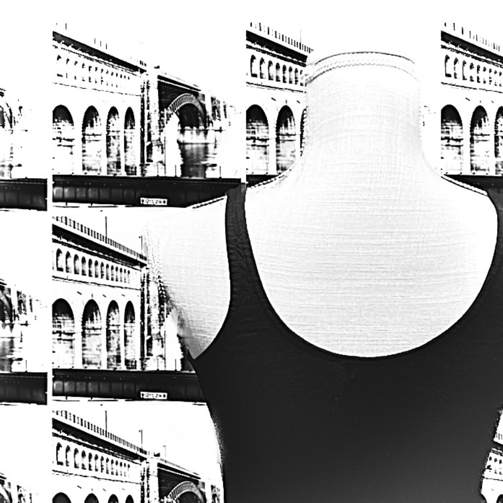 THE LADY & THE SAILOR | 2 / XS / S | Black Made in USA Thin Strap Cami Tank Top